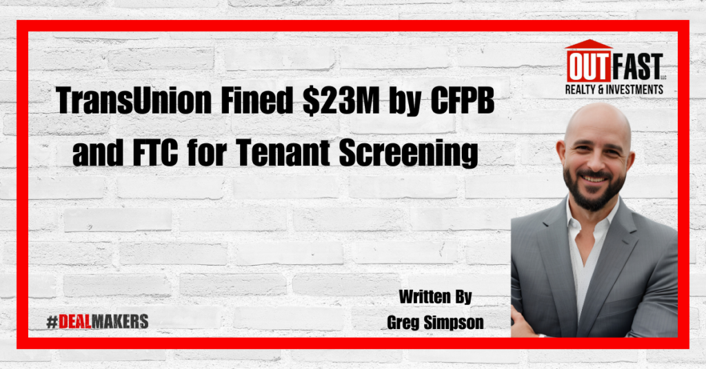 TransUnion Fined $23M by CFPB and FTC for Tenant Screening