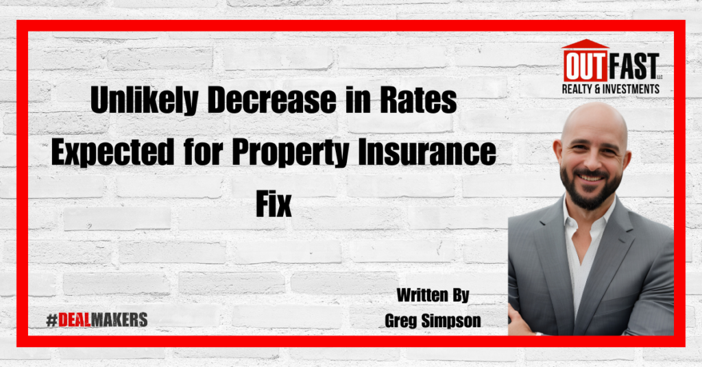 Unlikely Decrease in Rates Expected for Property Insurance Fix