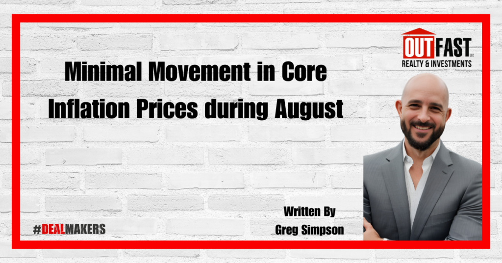 Minimal Movement in Core Inflation Prices during August