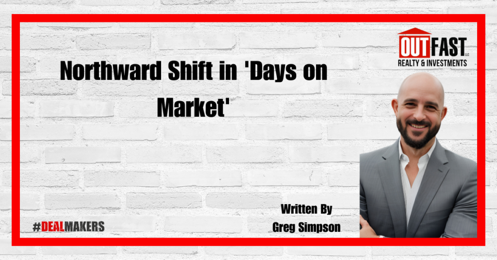 Northward Shift in 'Days on Market'