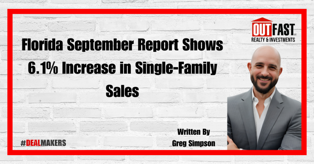 Florida September Report Shows 6.1% Increase in Single-Family Sales