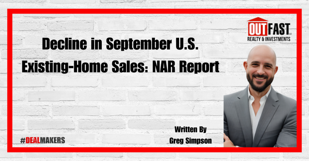 Decline in September U.S. Existing-Home Sales: NAR Report