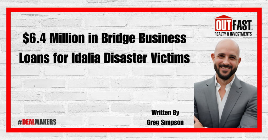 $6.4 Million in Bridge Business Loans for Idalia Disaster Victims
