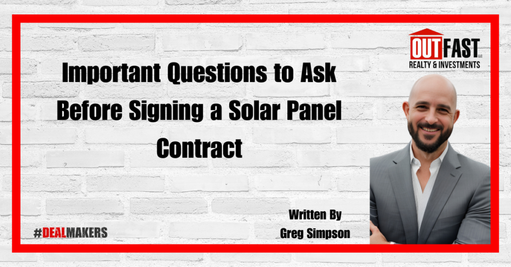 Important Questions to Ask Before Signing a Solar Panel Contract