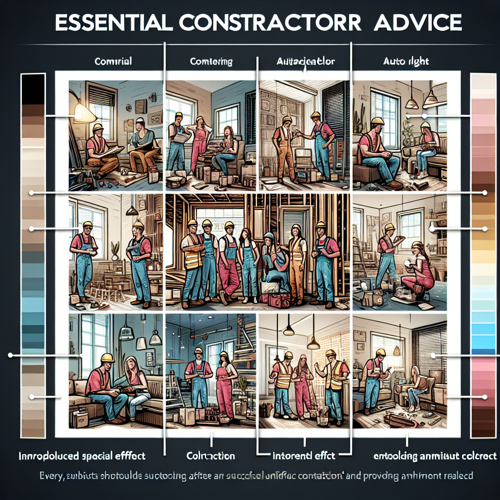 Essential Contractor Advice for a Successful Renovation
